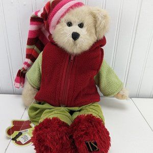 Trade Secret Barrett Teddy Bear Plush 16" Stuffed Animal 2005 Winter Outfit
